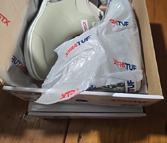 New XTRATUF Women's Ankle Boots Trolling  Sz 5m Bouy - Picture 8 of 8